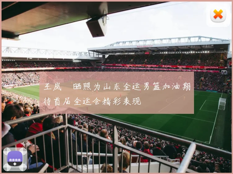 王岚嵚晒照为山东全运男篮加油期待首届全运会精彩表现